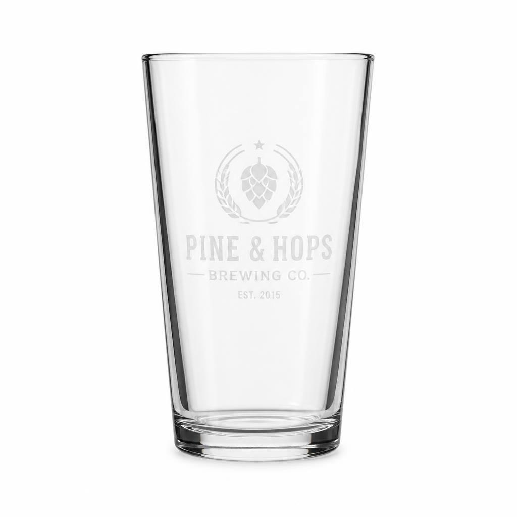 Glass Pint Glass